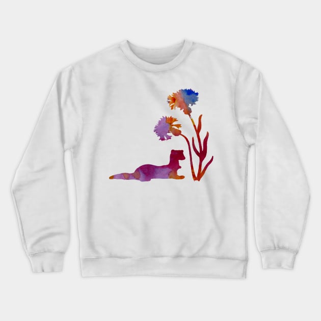 Ferret Crewneck Sweatshirt by BittenByErmines